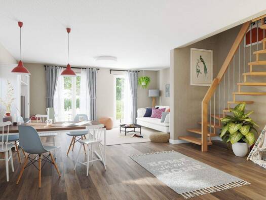 Doppelhaushälfte zum Kauf 695.315 € 6 Zimmer 140 m² 310 m² Grundstück Frühlingstraße 12 Weiherhof Zirndorf 90513