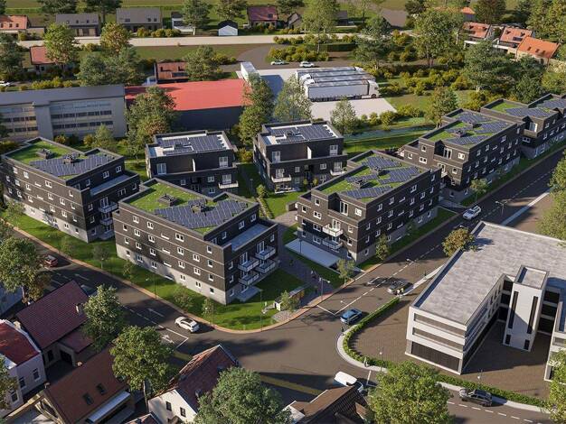 Wohnung zum Kauf - Neubau provisionsfrei 441.500 € 3 Zimmer 87,4 m² EG frei ab 01.12.2027 Obermühlenweg 5 Murrhardt 71540