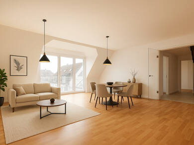Maisonette zur Miete 1.750 € 5 Zimmer 126 m² 3. Geschoss frei ab sofort Faulbruchstraße 28A Rüsselsheim Rüsselsheim 65428