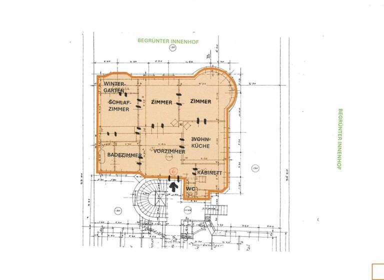 Wohnung zur Miete - Erstbezug 2.163 € 4,5 Zimmer 154,6 m² Wien,Landstraße 1030