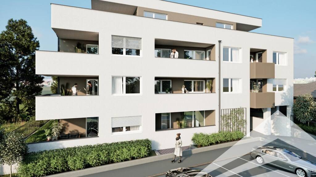 Wohnung zum Kauf - Erstbezug 289.000 € 3 Zimmer 64,1 m² EG Gartenstraße 1 Perg 4320