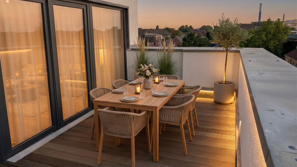 Modernes Penthouse über den Dächern von Sterkrade.