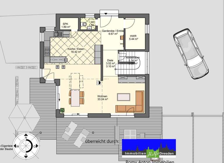Grundstück zum Kauf 129.000 € 500 m² Grundstück Weinböhla 01689