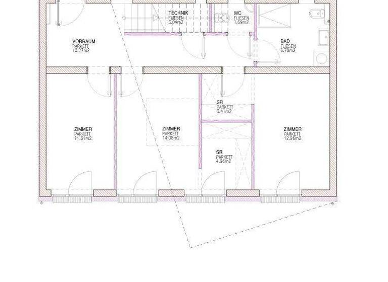 Reihenmittelhaus zum Kauf - Erstbezug 529.000 € 4 Zimmer 117 m² Leopold-Loibl-Straße Korneuburg 2100