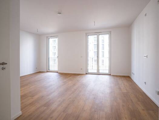 Wohnung zur Miete - Erstbezug nur mit Wohnberechtigungsschein 413 € 1 Zimmer 35,9 m² 2. Geschoss frei ab 16.11.2026 Konrad-Wolf-Straße Alt-Hohenschönhausen Lichtenberg 13055