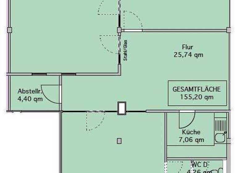 Bürofläche zur Miete provisionsfrei 16,50 € 130 m² Bürofläche teilbar ab 130 m² Hamm Hamburg 20537