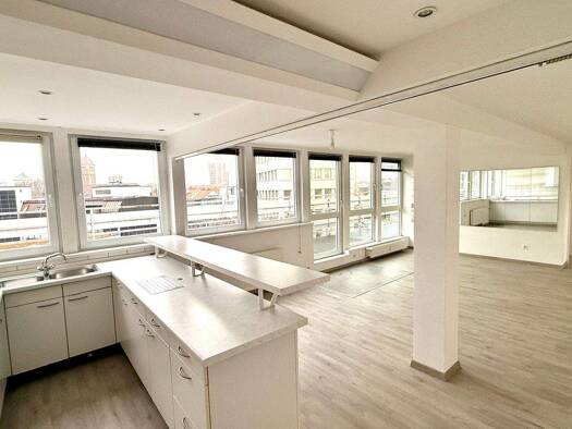 Penthouse zur Miete 1.150 € 3 Zimmer 120 m² 4. Geschoss frei ab sofort Klusstr. 11 / Wittekindst. 12 Innenstadt Osnabrück 49074