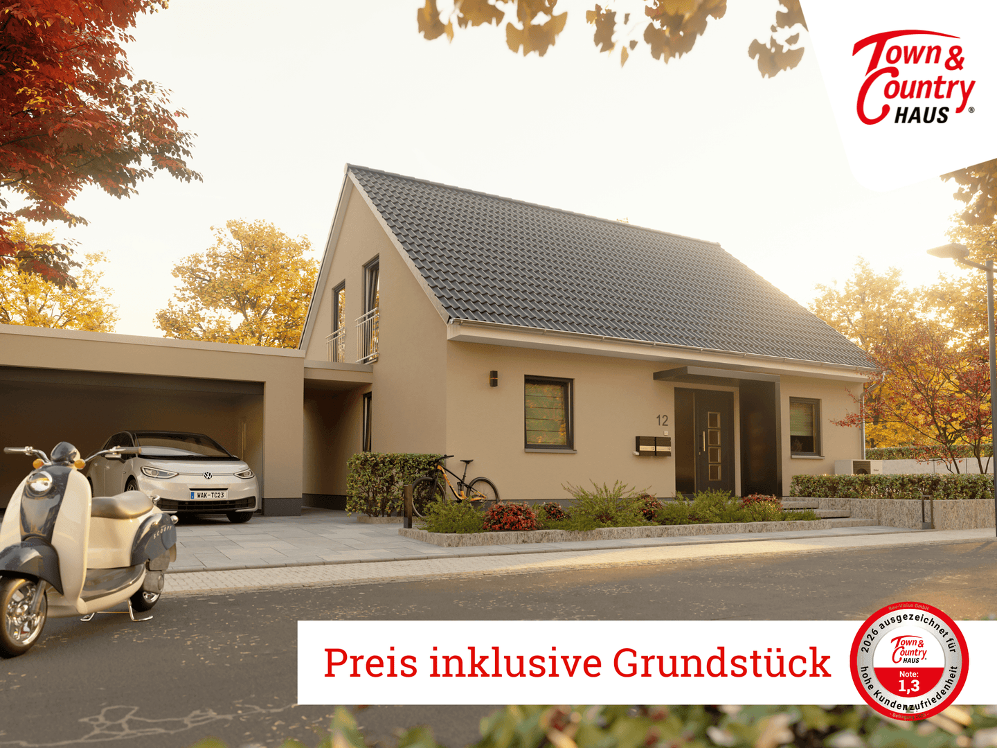 Einfamilienhaus zum Kauf - Erstbezug - Widok 2