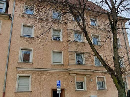 Wohnung zur Miete 538 € 2 Zimmer 57,9 m² 2. Geschoss frei ab 01.04.2026 Straßburger Str. 2 Gibitzenhof Nürnberg 90443