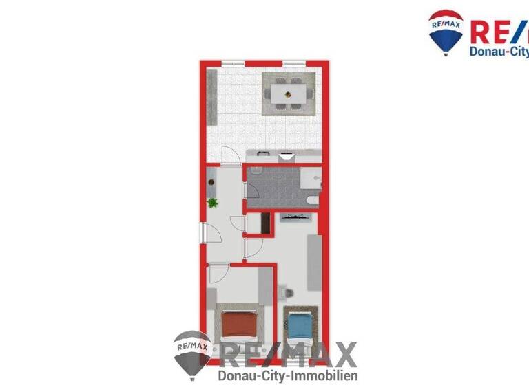 Wohnung zum Kauf - Erstbezug 217.000 € 3 Zimmer 60,8 m² 2. Geschoss Wien 1210