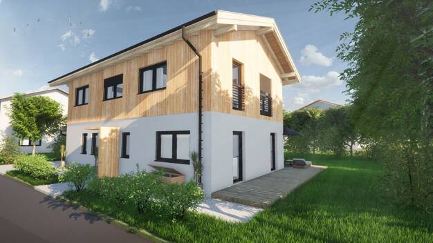 Einfamilienhaus zum Kauf - Neubau 997.273 € 5 Zimmer 163 m² 410 m² Grundstück Feldwies Übersee / Feldwies 83236