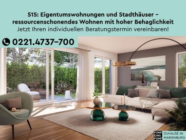 Wohnung zum Kauf provisionsfrei 549.900 € 3 Zimmer 86,7 m² 1. Geschoss Marienburg Köln 50968