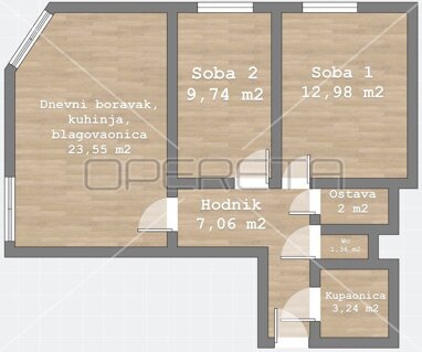 Wohnung zum Kauf 180.000 € 2 Zimmer 60 m² Hrastin prilaz Utrina