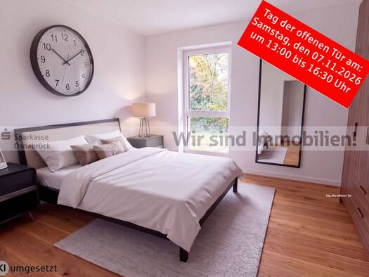 Wohnung zum Kauf - Erstbezug 254.800 € 2 Zimmer 62,3 m² frei ab 01.04.2027 Schledehausen Bissendorf 49143