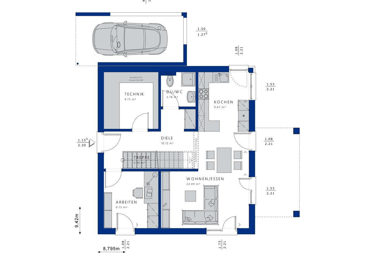 Haus zum Kauf provisionsfrei 680.885 € 5 Zimmer 165 m²<br/>Wohnfläche 435 m²<br/>Grundstück Mayen Mayen 56727