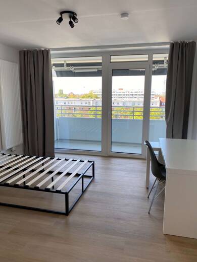 Wohnung zur Miete 1.400 € 1 Zimmer 26,7 m² Geschoss 4/10 Leopoldstraße 202 Neufreimann München 80804