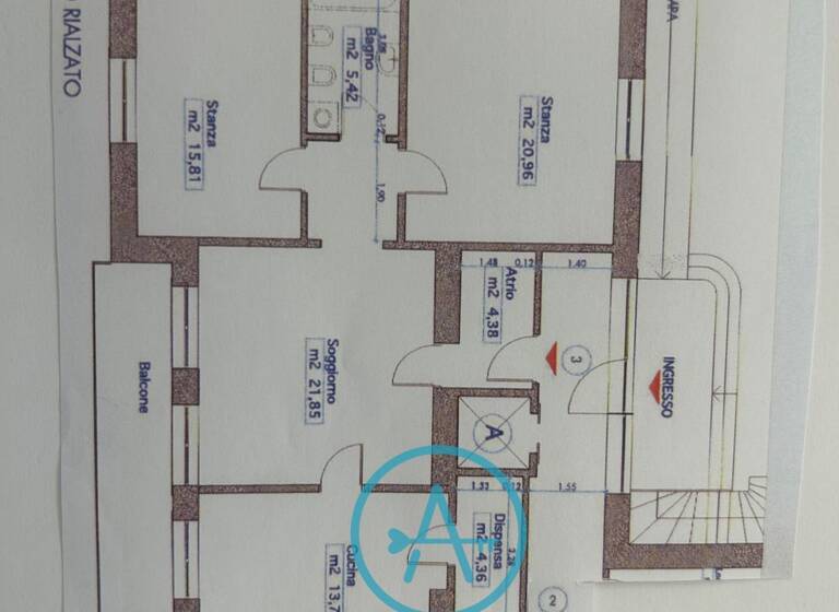 Wohnung zum Kauf 575.000 € 3 Zimmer 89,8 m² 1. Geschoss Seilbahngasse MERAN 39012