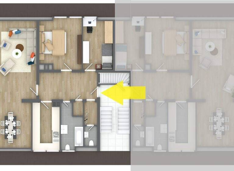 Wohnung zum Kauf provisionsfrei 165.000 € 4 Zimmer 82 m² 2. Geschoss Wiemannskamp 2 Harpen Bochum 44805