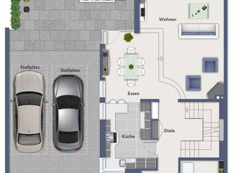 Doppelhaushälfte zum Kauf 495.000 € 5 Zimmer 176,7 m² 540 m² Grundstück Neuenkirchen 48485