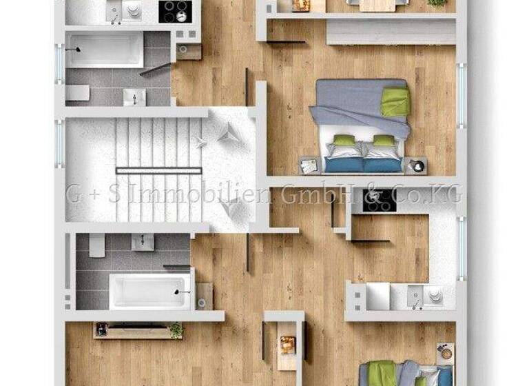 Mehrfamilienhaus zum Kauf 998.000 € 21 Zimmer 481,5 m² 385 m² Grundstück Braunschweig 38114