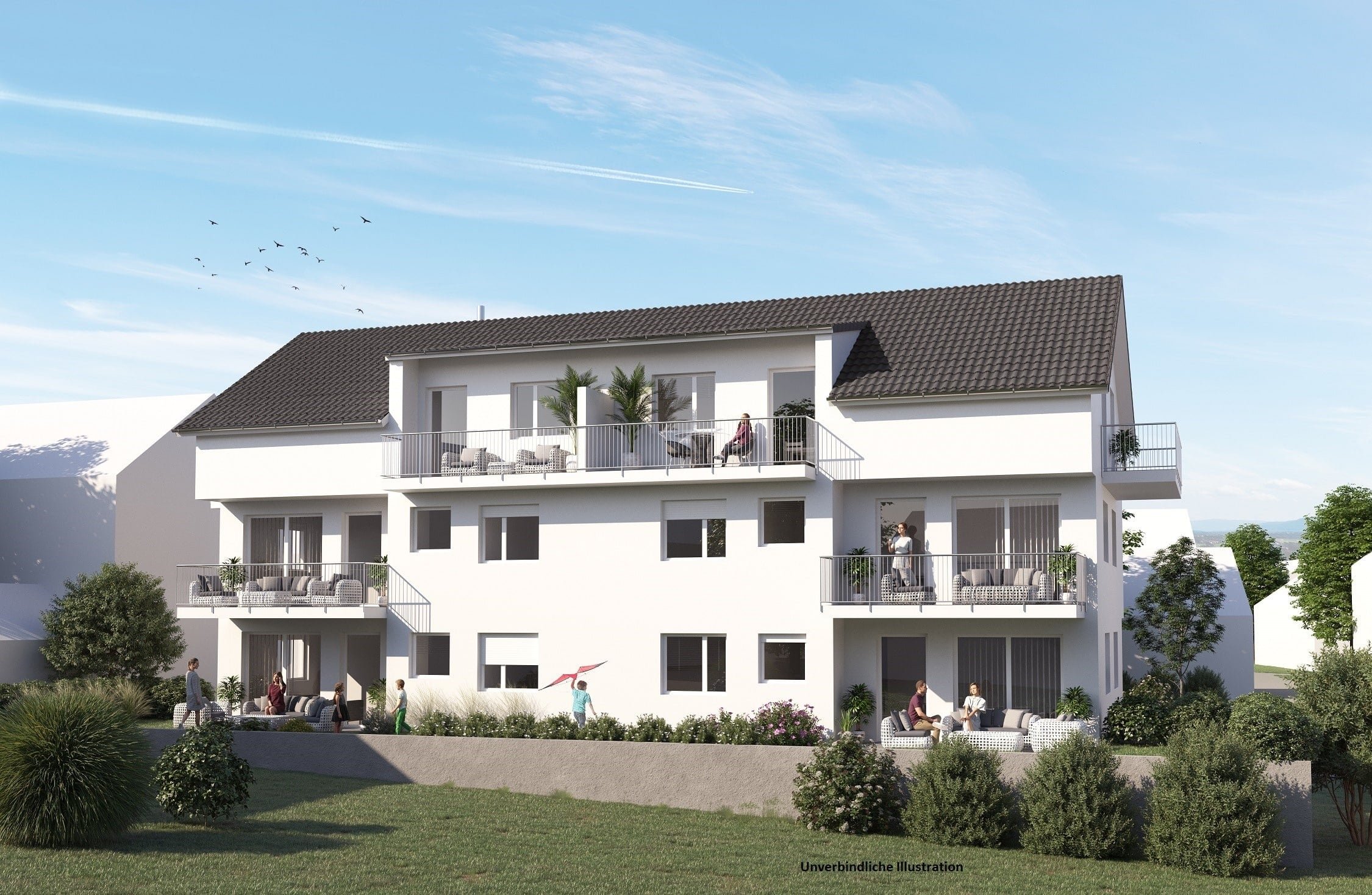 Wohnung zum Kauf provisionsfrei 435.000 € 3,5 Zimmer 79 m²<br/>Wohnfläche Unterjettingen Jettingen 71131