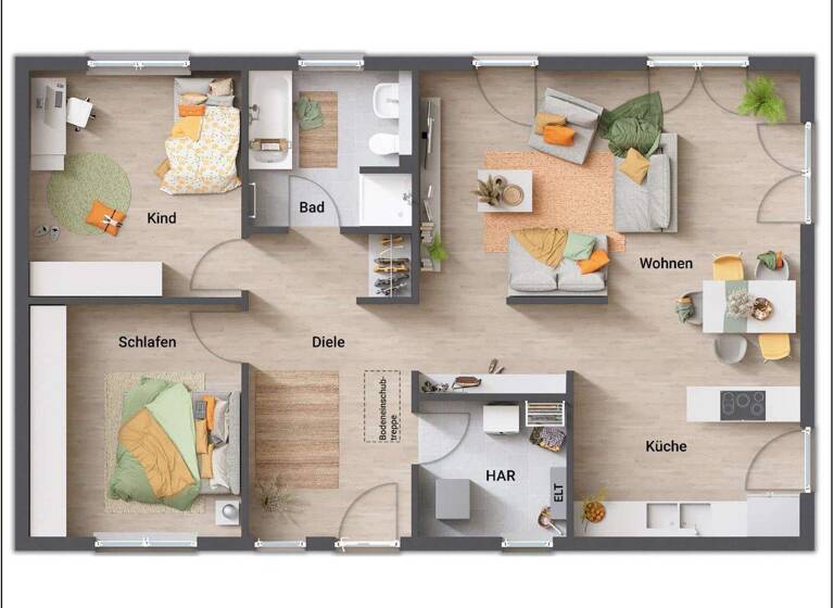 Bungalow zum Kauf - Erstbezug provisionsfrei 366.586 € 3 Zimmer 100 m² 480 m² Grundstück Simmerath 52152