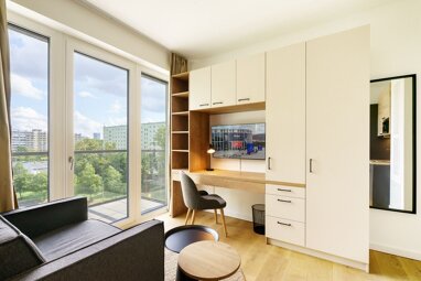 Wohnung zur Miete Wohnen auf Zeit 1.295 € 1 Zimmer 26 m² frei ab 16.12.2024 Platz der Vereinten Nationen 22 A Mitte Berlin 10249