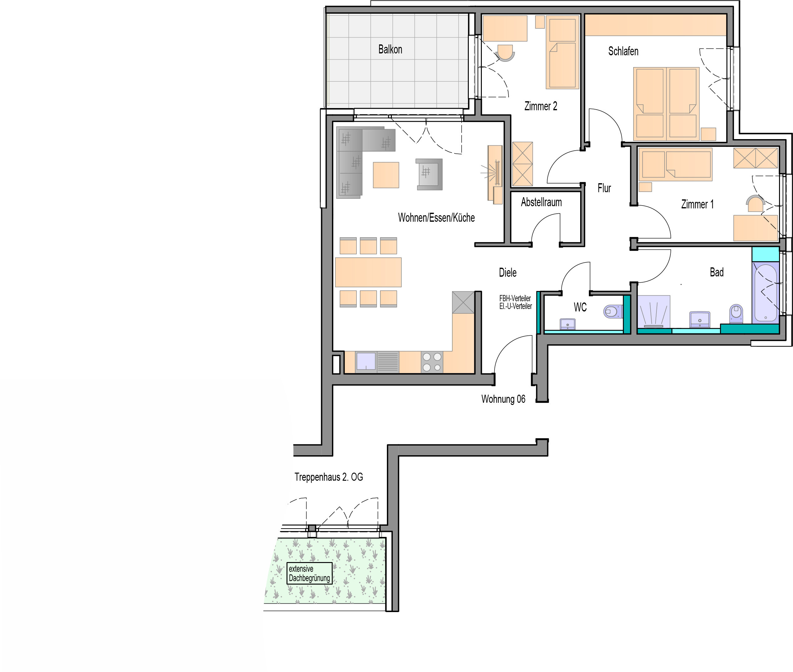 Wohnung zum Kauf provisionsfrei 532.500 € 4 Zimmer 94,3 m²<br/>Wohnfläche Badstraße 12 Aidlingen Aidlingen 71134