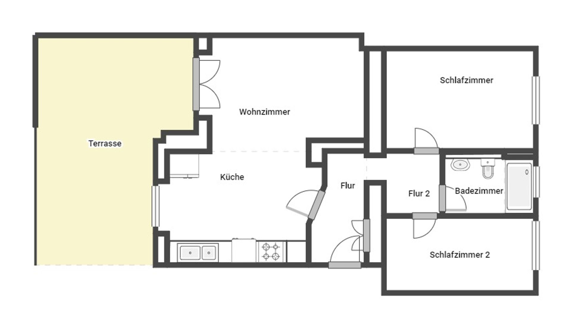 Immobilie zum Kauf als Kapitalanlage geeignet 130.000 € 3 Zimmer 74,6 m²<br/>Fläche Sedansberg Wuppertal 42281