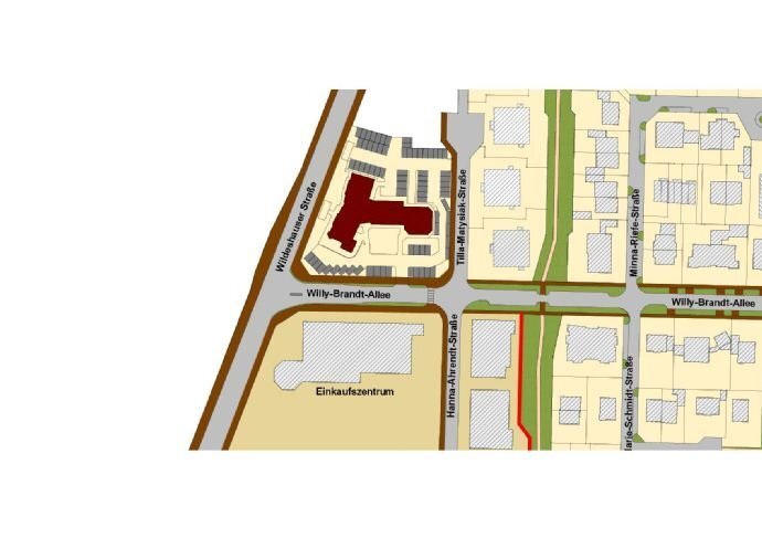 Bürofläche zur Miete provisionsfrei 13 € 34,2 m²<br/>Bürofläche Willy-Brandt-Allee 1 Deichhorst - Bezirk 8 Delmenhorst 27753