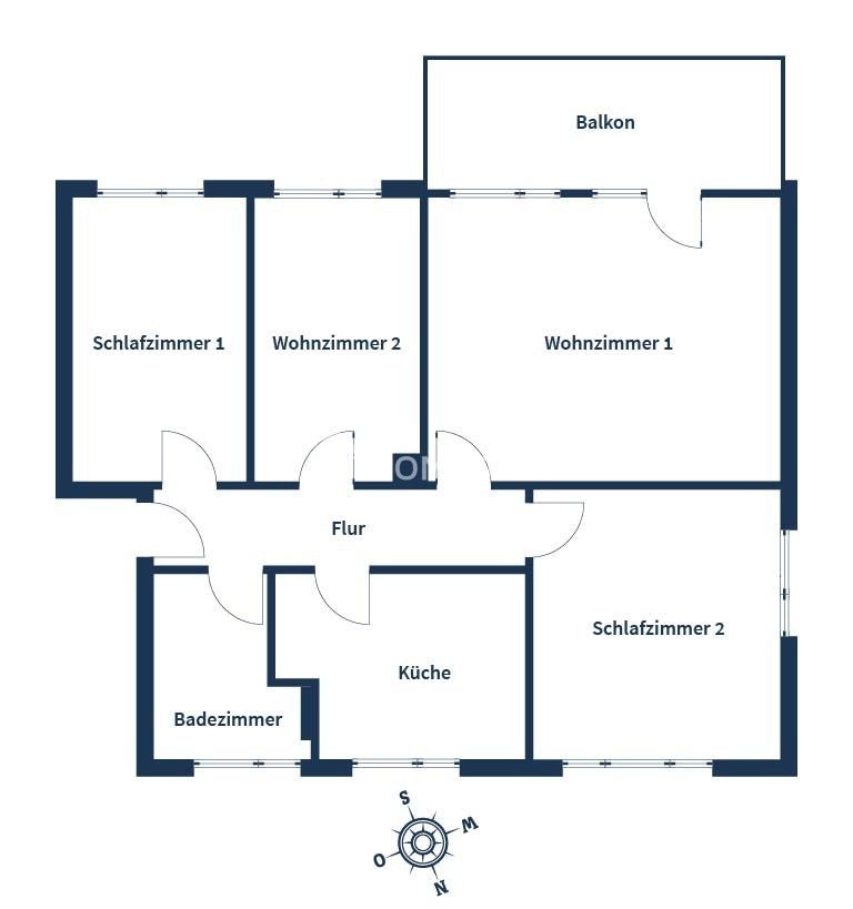 Wohnung zum Kauf 168.000 € 4 Zimmer 83 m²<br/>Wohnfläche 1.<br/>Geschoss Stieghorst Bielefeld 33605