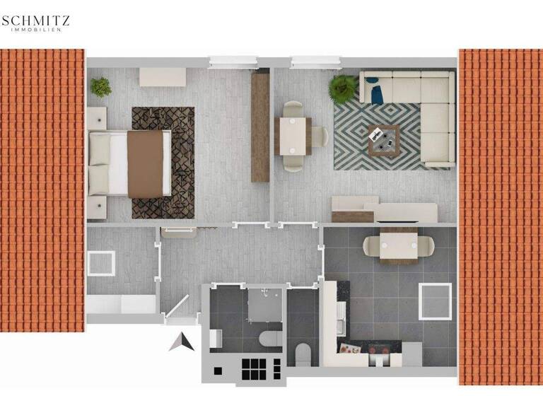 Wohnung zum Kauf 140.000 € 2 Zimmer 46,1 m² Calw 75365