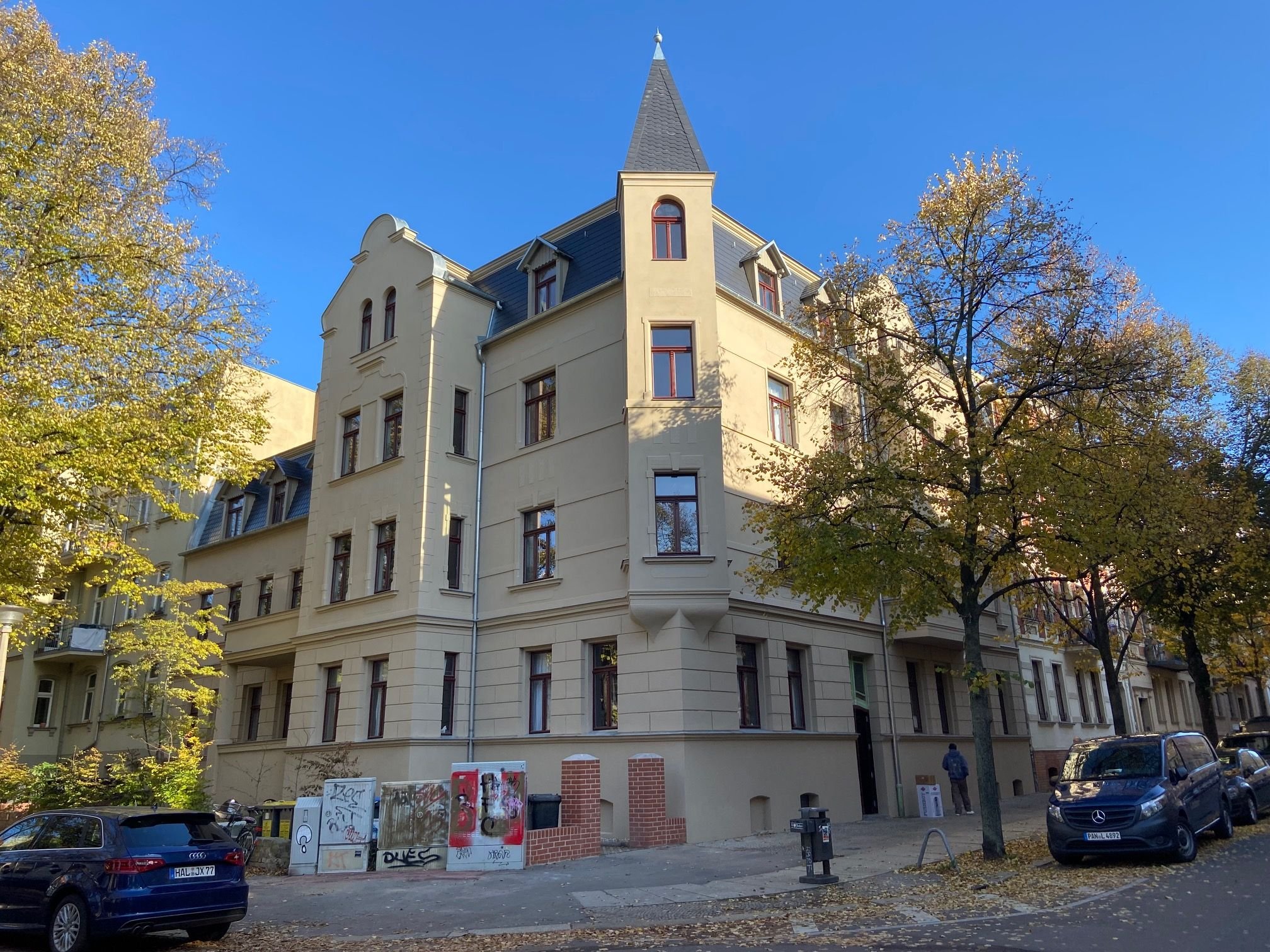 Wohnung zur Miete 700 € 2 Zimmer 72 m²<br/>Wohnfläche EG<br/>Geschoss ab sofort<br/>Verfügbarkeit Humboldtstr. 40 Paulusviertel Halle (Saale) 06114