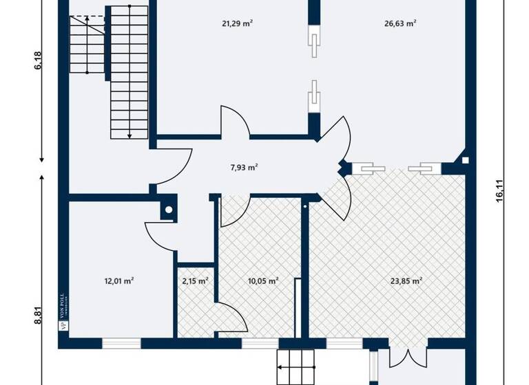 Mehrfamilienhaus zum Kauf 830.000 € 10 Zimmer 403 m² 497 m² Grundstück Paulsstadt Schwerin 19053