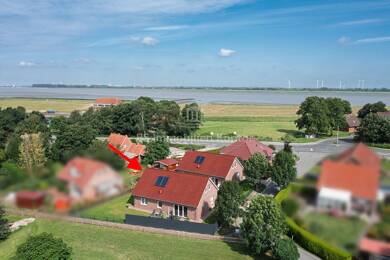 Bungalow zur Miete 975 € 3 Zimmer 91 m² 380 m² Grundstück Pogum Jemgum 26844