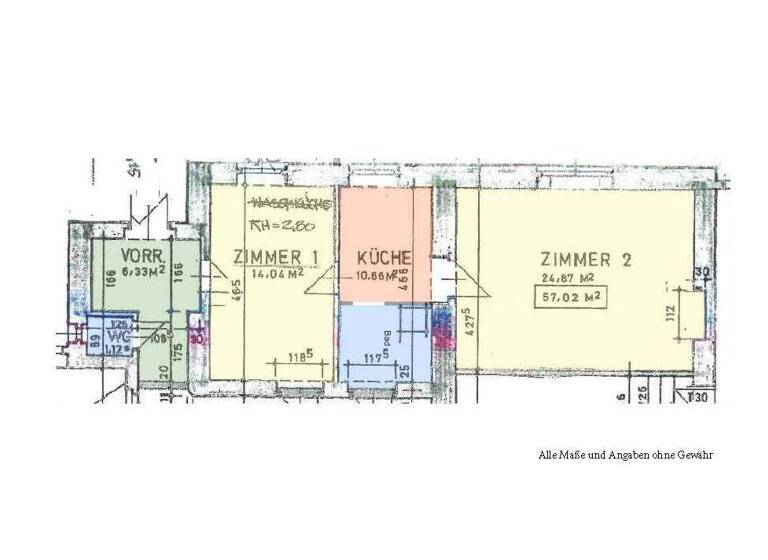 Wohnung zum Kauf 399.000 € 2 Zimmer 71,4 m² Wien 1130