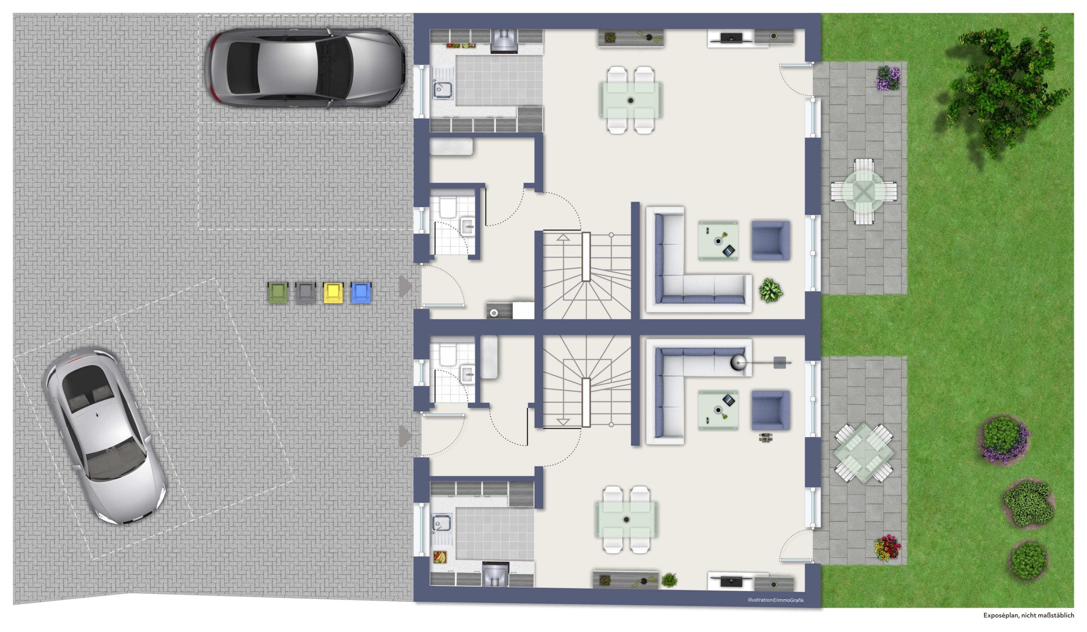 Doppelhaushälfte zum Kauf 629.000 € 5 Zimmer 141 m²<br/>Wohnfläche 162 m²<br/>Grundstück Damm Aschaffenburg 63741