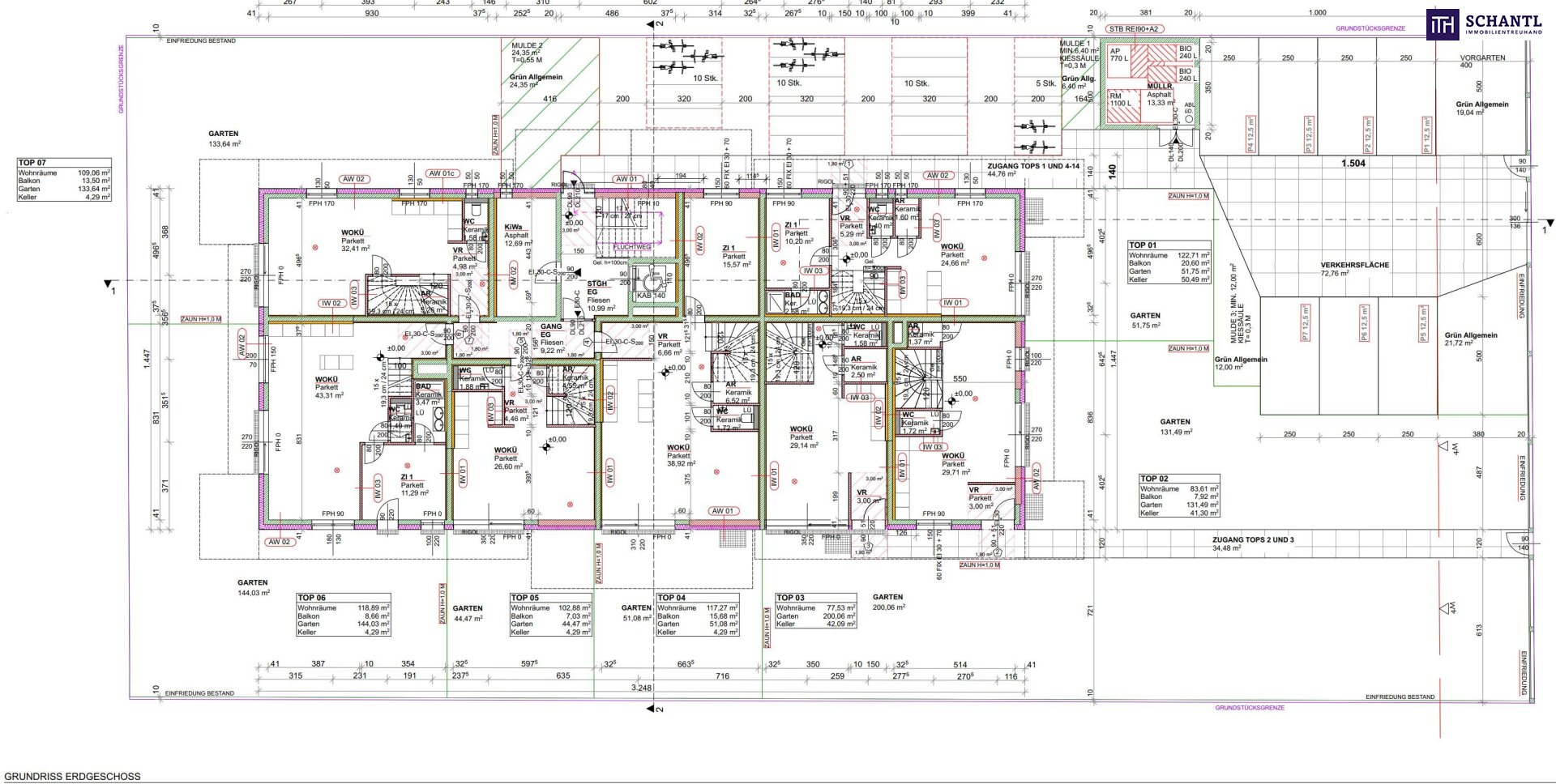 Grundstück zum Kauf 1.600.000 € 1.681 m²<br/>Grundstück Schoeppelgasse Wien 1220