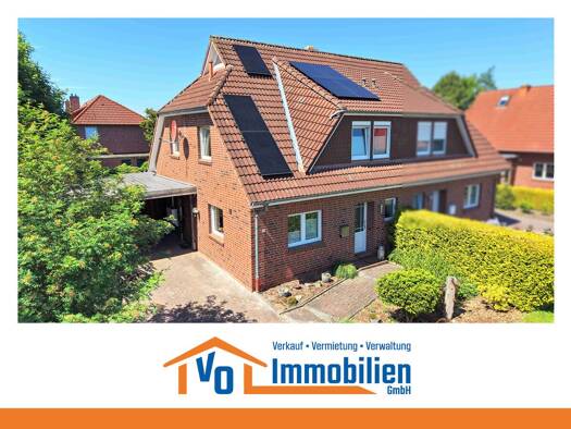 Doppelhaushälfte zum Kauf provisionsfrei 289.000 € 4 Zimmer 110 m² 449 m² Grundstück frei ab 01.03.2027 Wiesmoor Wiesmoor 26639
