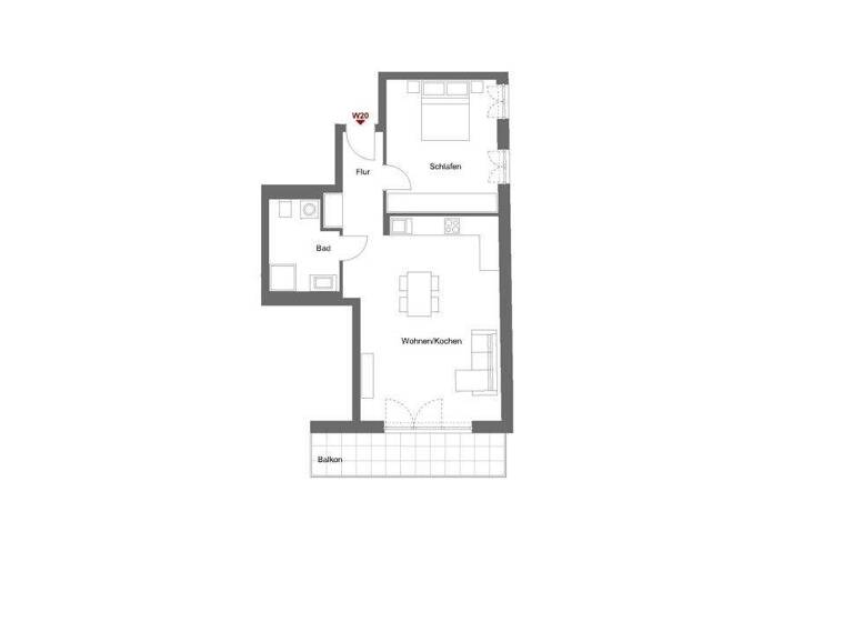 Wohnung zum Kauf - Neubau 524.500 € 2 Zimmer 68,3 m² 2. Geschoss Germering 82110