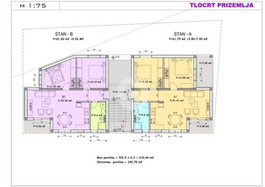 Wohnung zum Kauf 265.000 € 2 Zimmer 73 m² Porec center