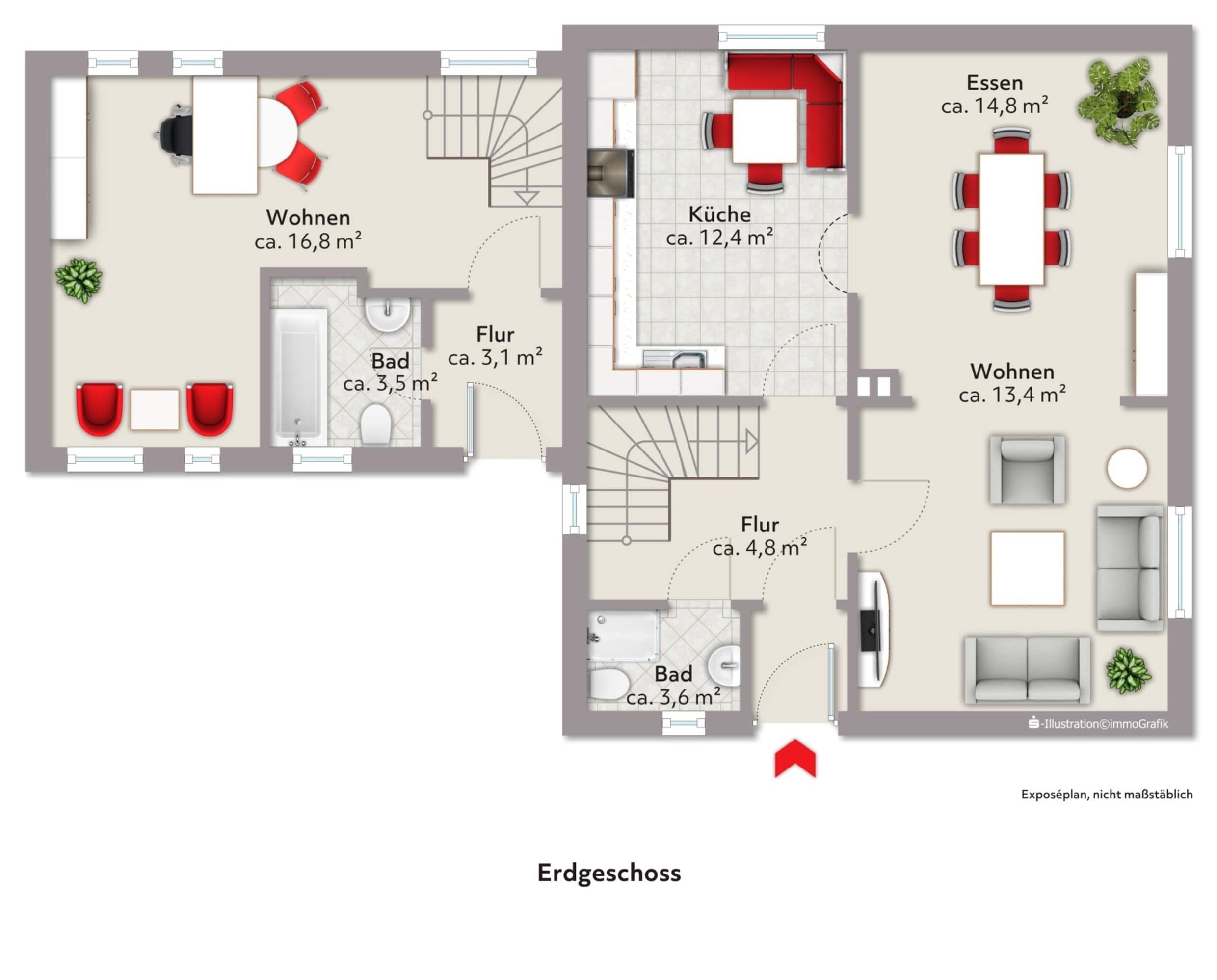 Einfamilienhaus zum Kauf 199.000 € 4 Zimmer 106,2 m²<br/>Wohnfläche 617 m²<br/>Grundstück Fähr - Lobbendorf Bremen 28755