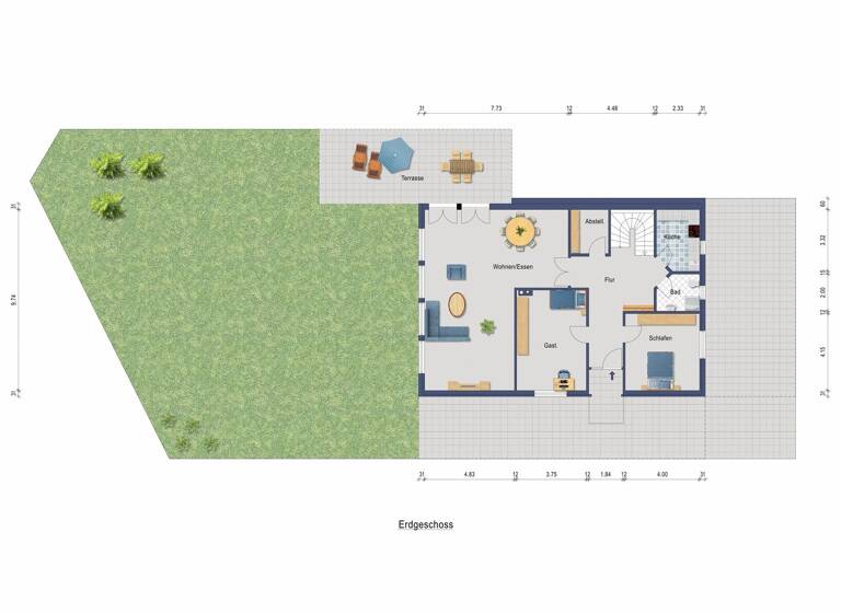 Mehrfamilienhaus zum Kauf 641.000 € 8 Zimmer 214,6 m² 1.450 m² Grundstück Grünstadt 67269