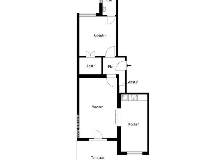 Studio zum Kauf 498.000 € 2 Zimmer 61 m² Harvestehude Hamburg 20144