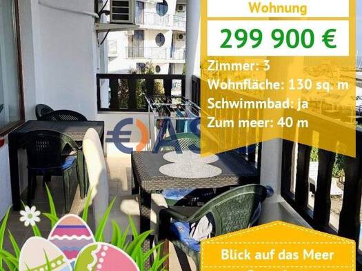 Studio zum Kauf provisionsfrei 299.900 € 3 Zimmer 130 m² 3. Geschoss Saint Vlas