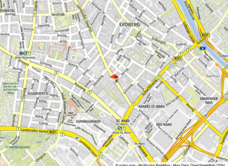 Laden zur Miete provisionsfrei 14,68 € Wien 1030