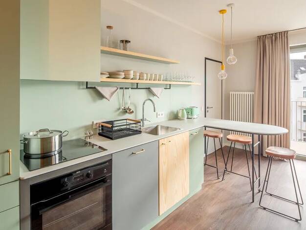 Wohnung zur Miete 1.340 € 3 Zimmer 66 m² frei ab sofort Braunschweiger Straße Neukölln Neukölln 12055