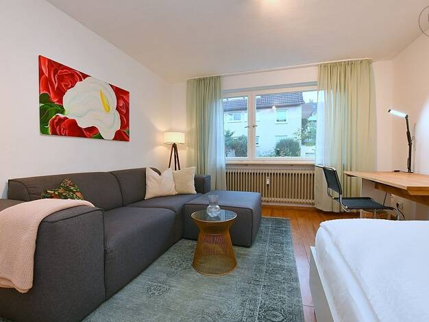 Wohnung zur Miete auf Zeit 1.050 € 1,5 Zimmer 31 m² frei ab sofort Hofen Stuttgart 70378
