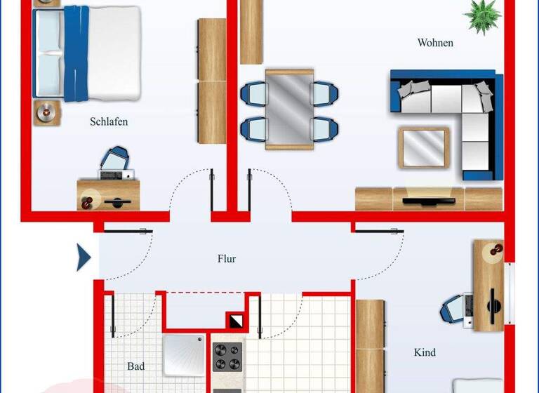 Wohnung zum Kauf 219.000 € 3 Zimmer 69,6 m² 1. Geschoss Peißenberg 82380