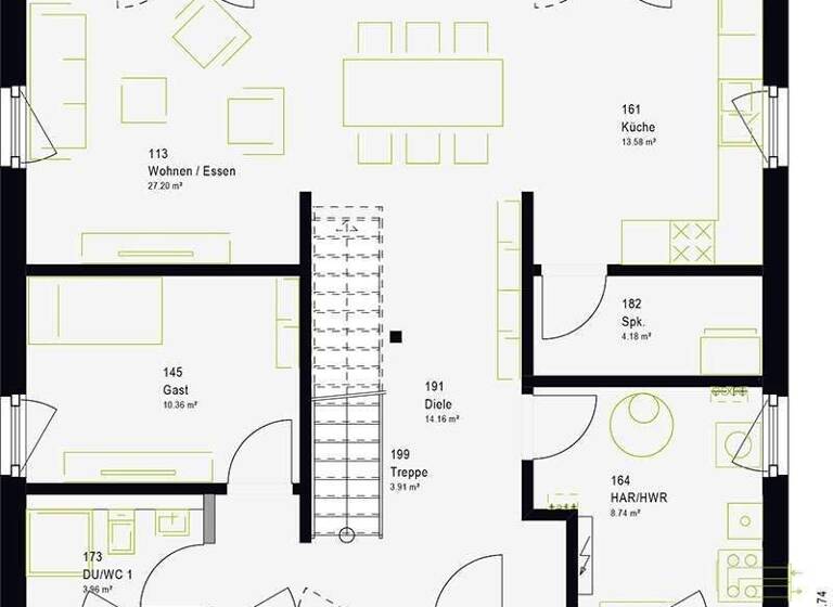 Einfamilienhaus zum Kauf - Erstbezug provisionsfrei 430.499 € 6 Zimmer 169 m² 490 m² Grundstück Arsbeck Wegberg 41844